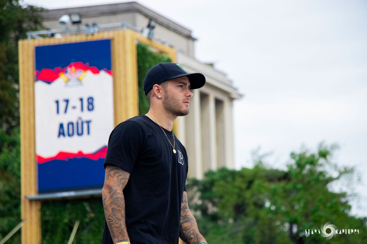 Portrait d’Aurélien Giraud pendant les Red Bull Conquest.